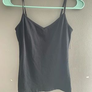 Black tank top
